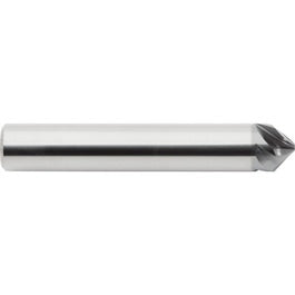 ‎35025 - 1/2″ Diameter × 0.21″ Flute Length × 3″ Overall Length, 5 Flute, 90 Degree Point Angle, Carbide Chamfer Mill