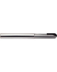 90126 Ballnose End Mill, 3 mm Dia. × 6 mm LOC × 3 mm Shank Dia. × 38 mm OAL, 1 Flute, Carbide, Uncoated