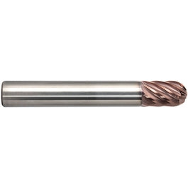 ‎03804 Ballnose End Mill, 5/16″ Dia. × 7/16″ LOC × 5/16″ Shank Dia. × 2-1/2″ OAL, 8 Flute, Carbide, ALtima Xtreme
