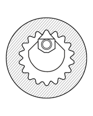 ‎UTS-18/25-32 INTERNAL SPLINE HOLDER 32MM SHANK
