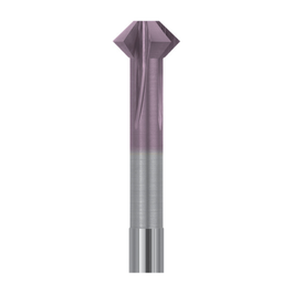 4 mm Dia. × 0.236″ Shank Dia. × 4″ OAL, 90 Degrees, Carbide Chamfer Mill