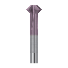 12 mm Dia. × 0.236″ Shank Dia. × 4″ OAL, 90 Degrees, Carbide Chamfer Mill