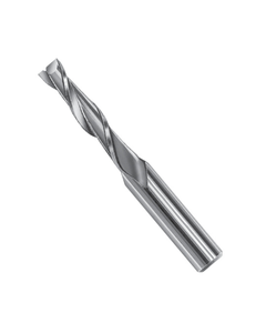 ‎2.5 mm Dia. × 0.788″ LOC × 0.197″ Shank Dia. × 2-3/8″ OAL, 2 Flute, Carbide Miniture End Mill