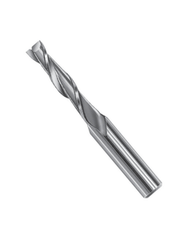 0.9 mm Dia. × 0.177″ LOC × 0.118″ Shank Dia. × 1.535″ OAL, 2 Flute, Carbide Miniture End Mill