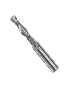 0.4 mm Dia. × 0.078″ LOC × 0.118″ Shank Dia. × 1.535″ OAL, 2 Flute, Carbide Miniture End Mill