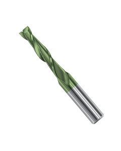 1 mm Dia. × 0.197″ LOC × 0.118″ Shank Dia. × 1.535″ OAL, 2 Flute, Carbide, Hard'X Miniture End Mill