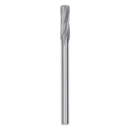 7.8 mm Dia. × 0.248″ Shank Dia. × 2.8″ OAL, Carbide Reamer