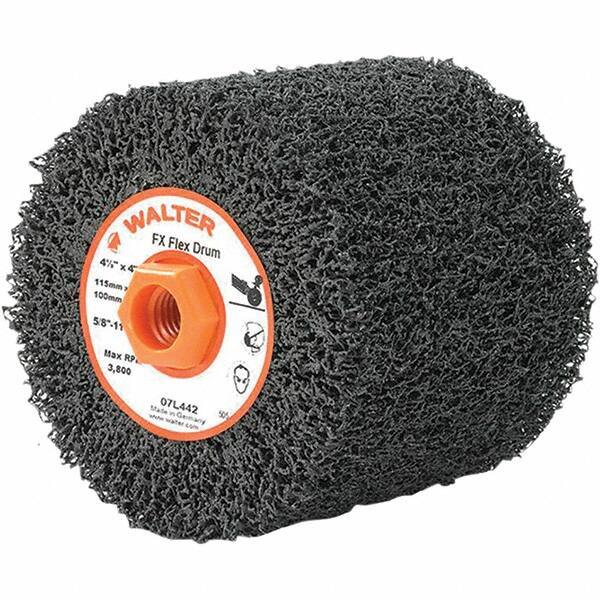 WALTER Surface Technologies - Unmounted Flap Wheels   Abrasive Type: Non-Woven    Outside Diameter (Inch): 4-1/2 - USA Tool & Supply