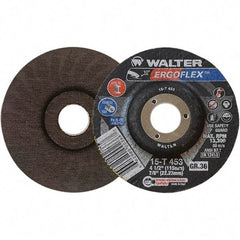 WALTER Surface Technologies - Depressed-Center Wheels Wheel Diameter (Inch): 5 Wheel Thickness (Inch): 3/64 - USA Tool & Supply