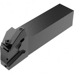 Seco - X4, External, Right Hand, 3mm Max Depth of Cut, 3mm Max Groove Width, Indexable Grooving Tool Holder - X4GK25.. Insert Compatibility, 25mm Shank Height, 25mm Shank Width, 121mm OAL, Through Coolant - USA Tool & Supply