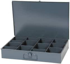 Durham - Vertical Adjustable Compartment Small Steel Storage Drawer - 18 Inches Wide x 12 Inches Deep - USA Tool & Supply