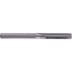 Chucking Reamer: 0.02″ Dia, 1-1/2″ OAL, 3/16″ Flute Length, Straight Shank, Solid Carbide 4 Flute, RH