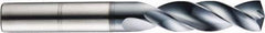 SGS - #20 145° Solid Carbide Jobber Drill - TiCN Finish, Right Hand Cut, Spiral Flute, Straight Shank, 3-1/4" OAL, Standard Point - USA Tool & Supply