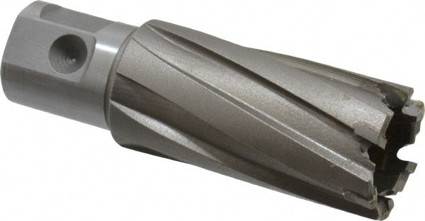 Nitto Kohki - 15/16" Diam x 1-3/8" Deep Carbide-Tipped Annular Cutter - USA Tool & Supply