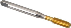 Balax - #10-32 UNF H7 Thread Limit Bottoming Thread Forming Tap - High Speed Steel, TiN Finish, 2-3/8" OAL, 7/8" Thread Length, Right Hand Thread, Series BXB - USA Tool & Supply