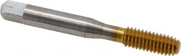 Balax - 5/16-18 UNC H4 Thread Limit Bottoming Thread Forming Tap - High Speed Steel, TiN Finish, 2-23/32" OAL, 1-1/8" Thread Length, Right Hand Thread, Series BXB - USA Tool & Supply