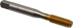 Balax - 5/16-18 UNC H9 Thread Limit Bottoming Thread Forming Tap - High Speed Steel, TiN Finish, 2-23/32" OAL, 1-1/8" Thread Length, Right Hand Thread, Series BXB - Exact Industrial Supply