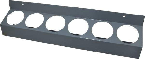 Durham - Gray Aerosol Can Caddy - 21-1/2" Wide x 5-1/4" High x 3-1/8" Deep, Steel - USA Tool & Supply