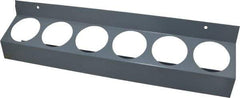 Durham - Gray Aerosol Can Caddy - 21-1/2" Wide x 5-1/4" High x 3-1/8" Deep, Steel - USA Tool & Supply
