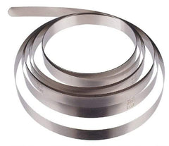 SPI - 0.65mm Thick x 10 Ft. Long x 1/2 Inch Wide, Feeler Stock Roll - High Carbon Steel - USA Tool & Supply