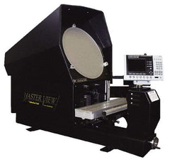 Suburban Tool - 13-3/4 Inch Diameter, Grid, Mylar Optical Comparator Chart and Reticle - For Use with 10x Magnification - USA Tool & Supply