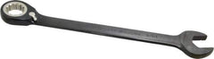 Proto - 1-1/8" 12 Point Combination Wrench - 15° Head Angle, 15-7/8" OAL, Steel, Black Chrome Finish - USA Tool & Supply