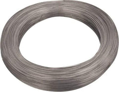 Value Collection - 5 Gage, 0.014 Inch Diameter x 1,913 Ft. Long, High Carbon Steel, Tempered Music Wire Coil - ASTM A228, 1 Lb. Shipping Weight - USA Tool & Supply
