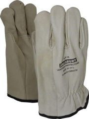 Salisbury by Honeywell - Size 2XL (11), 10" Long, Cowhide Leather Protector - Not for Electrical Protection (ASTM F696-02), Wear Over Rubber Insulating Gloves, ASTM F496 - USA Tool & Supply