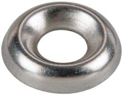 Value Collection - 0.1" Thick, Stainless Steel, Standard Countersunk Washer - 0.24" ID x 0.59" OD - USA Tool & Supply
