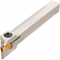 Iscar - GHD, External, Right Hand, 0.4" Max Depth of Cut, 0.157 to 0.197" Groove Width, Indexable Grooving Tool Holder - GI.. Insert Compatibility, 1-1/4" Shank Height, 1-1/4" Shank Width, 7" OAL - USA Tool & Supply