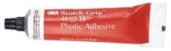 3M - 5 Fluid Ounce Container, Clear, Tube Acetone Construction Adhesive - Series 4693H - USA Tool & Supply