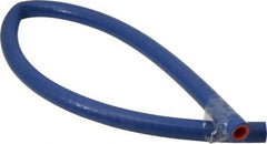 Federal Hose - 5/8" ID x 0.95" OD x 3' OAL, Coolant Hose - -65 to 350°F, Blue - USA Tool & Supply