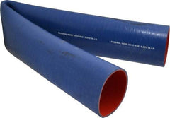 Federal Hose - 3-1/2" ID x 3.82" OD x 3' OAL, Coolant Hose - -65 to 350°F, Blue - USA Tool & Supply