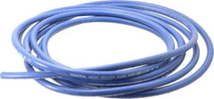 Federal Hose - 1/4" ID x 0.58" OD x 25' OAL, Heater Hose - -65 to 350°F, Blue - USA Tool & Supply