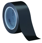 List 471 2" x 36 yds Vinyl Tape - Black - USA Tool & Supply