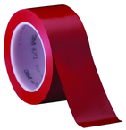 List 471 3" x 36 yds Vinyl Tape - Red - USA Tool & Supply