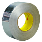 List 4380 2-1/2" x 60 yds Aluminum Foil Tape - Silver - USA Tool & Supply