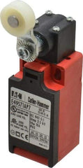 Eaton Cutler-Hammer - SPDT, NC/NO, 240 VAC, 30 VDC, Screw Terminal, Roller Lever Actuator, General Purpose Limit Switch - 4, 13, 4X, 6P NEMA Rating, IP65 IPR Rating, Screw Mount - USA Tool & Supply