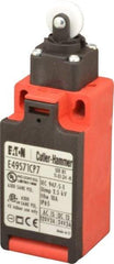 Eaton Cutler-Hammer - SPDT, NC/NO, 500 Volt, Screw Terminal, Roller Plunger Actuator, General Purpose Limit Switch - 4, 13, 4X, 6P NEMA Rating, IP65 IPR Rating, Screw Mount - USA Tool & Supply