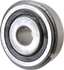 Value Collection - 1/2" Bore Diam, 1-3/4" OD, Double Seal Semi Ground Extra Light Radial Ball Bearing - 1 Row, Round Bore, 707 Lb Static Capacity, 1,366 Lb Dynamic Capacity - USA Tool & Supply