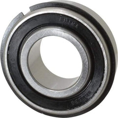 Value Collection - 1" Bore Diam, 2" OD, Double Seal Semi Ground Extra Light Radial Ball Bearing - 1 Row, Round Bore, 1,096 Lb Static Capacity, 2,040 Lb Dynamic Capacity - USA Tool & Supply