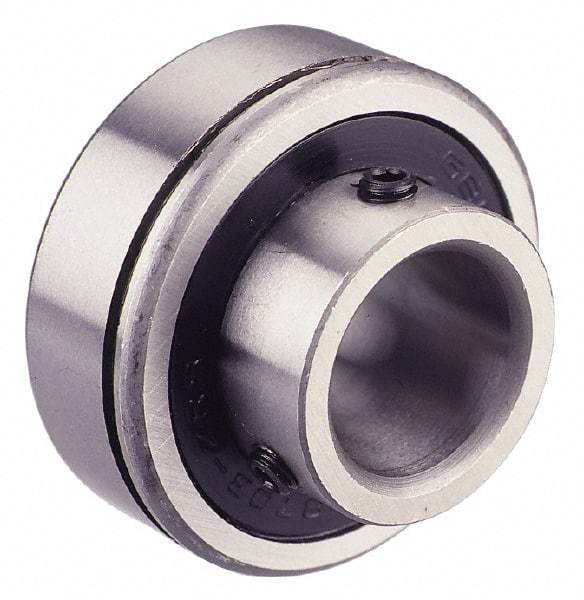 Value Collection - 7/8" Bore Diam, 2" OD, Double Seal Semi Ground Extra Light Radial Ball Bearing - 1 Row, Round Bore, 1,096 Lb Static Capacity, 2,040 Lb Dynamic Capacity - USA Tool & Supply