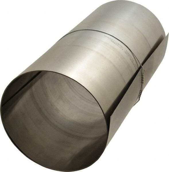 Made in USA - 10 Ft. Long x 12 Inch Wide x 0.009 Inch Thick, Roll Shim Stock - Steel - USA Tool & Supply