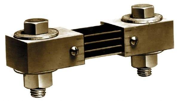 Simpson Electric - Panel Meter Switchboard Shunt - 150, 50 mV Drop, Screw Terminal, For Use with Falcon Series 200 mVDC Meters - USA Tool & Supply