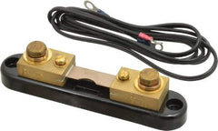 Simpson Electric - Panel Meter Portable Shunt - 50, 50 mV Drop, Screw Terminal, For Use with Falcon Series 200 mVDC Meters - USA Tool & Supply