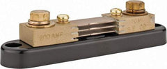 Simpson Electric - Panel Meter Portable Shunt - 200, 50 mV Drop, Screw Terminal, For Use with Falcon Series 200 mVDC Meters - USA Tool & Supply