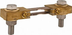 Simpson Electric - Panel Meter Switchboard Shunt - 100, 50 mV Drop, Screw Terminal, For Use with Falcon Series 200 mVDC Meters - USA Tool & Supply