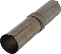 Made in USA - 50 Inch Long x 12 Inch Wide x 0.006 Inch Thick, Roll Shim Stock - Stainless Steel - USA Tool & Supply