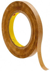 3M - 60 Yds. Long x 1/2" Wide, High Strength Acrylic Adhesive Transfer Tape - Paper Liner, 2 mil Thick - USA Tool & Supply