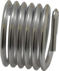 Heli-Coil - 3/4-10 UNC, 3/4" OAL, Free Running Helical Insert - 5-7/8 Free Coils, Tanged, 304 Stainless Steel, Bright Finish, 1D Insert Length - USA Tool & Supply